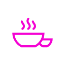 icône repas chaud